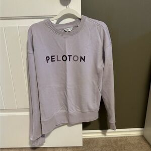 Peloton Lavender Sweatshirt